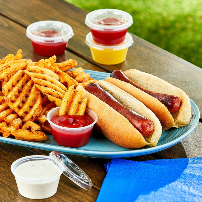 Vasos de plástico desechables Great Value, transparentes, 2 oz, 50 unidades - Quierox - Tienda Online