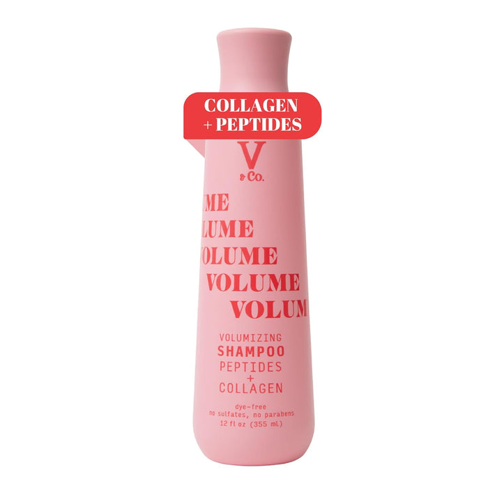 V&Co. Champú voluminizador con tecnología de péptidos, 355 ml, sin sulfatos - Quierox - Tienda Online