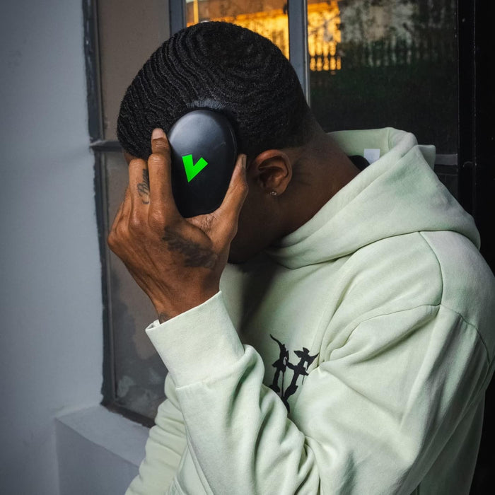 Veeta Superior Wave Brush - Cepillo de onda de palma para hombres 360 - Quierox - Tienda Online