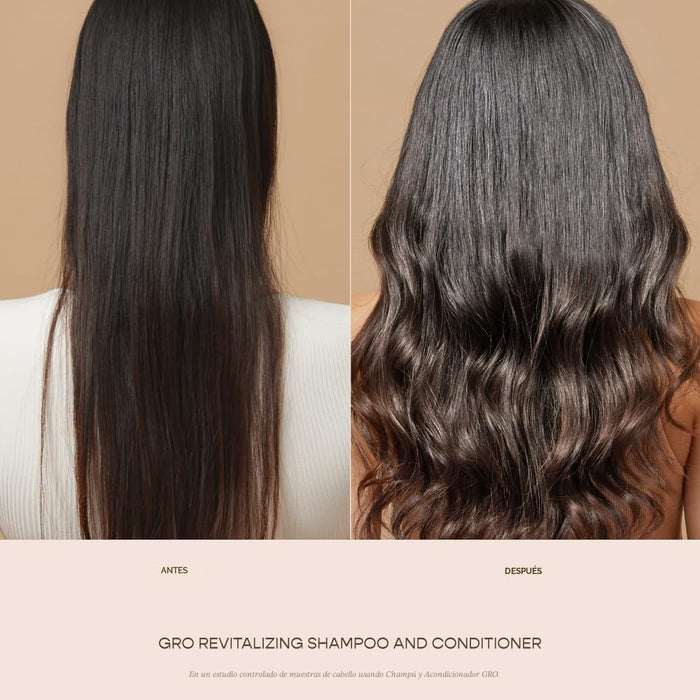 VEGAMOUR GRO Champú Revitalizante, para Cabello Ralo con Queratina Vegana - Quierox - Tienda Online