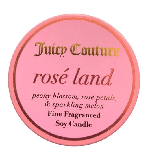 Vela de soja fragancia fina de Juicy Couture Rose Land - 1 oz - Quierox - Tienda Online