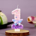 Velas de cumpleaños con diseño de mariposa rosa y morada para pastel con purpurina - Quierox - Tienda Online