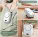 Ventilador de cuello portátil, mini ventilador de cuello colgante con cordón ajustable y soporte - Quierox - Tienda Online