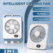 Ventilador de escritorio recargable USB portátil 180 ° plegable inclinable - Quierox - Tienda Online