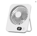 Ventilador de escritorio recargable USB portátil 180 ° plegable inclinable - Quierox - Tienda Online
