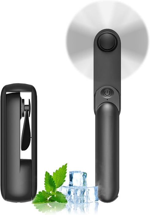 Ventilador de mano portátil, mini ventilador de mano 2 en 1 - Quierox - Tienda Online