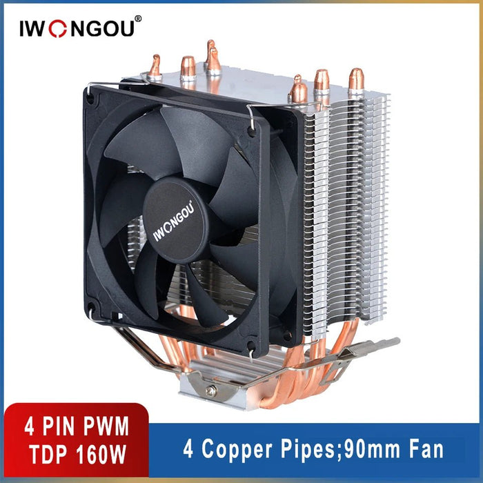 Ventilador de refrigeración para CPU IWONGOU de 90 mm - Quierox - Tienda Online