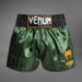 Venum Classic Pantalón corto de Muay Thai - Verde/Negro/Dorado - Quierox - Tienda Online