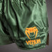 Venum Classic Pantalón corto de Muay Thai - Verde/Negro/Dorado - Quierox - Tienda Online