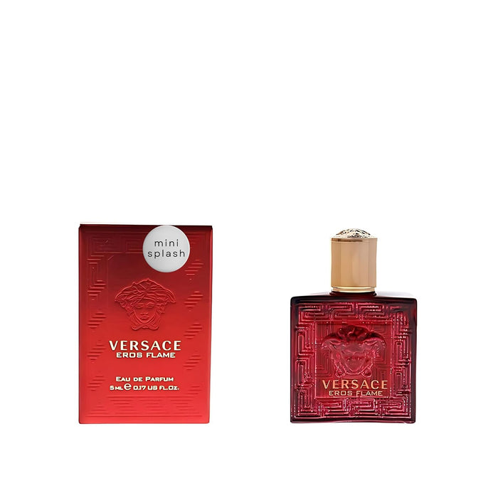Versace Eros Flame Perfume para Hombre Mini EDP Splash 0.17 Onzas - Quierox - Tienda Online