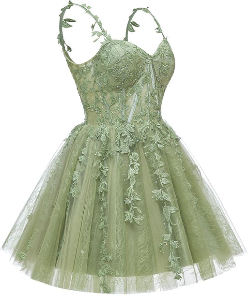 Vestido corto de encaje con cuentas para mujer - Quierox - Tienda Online