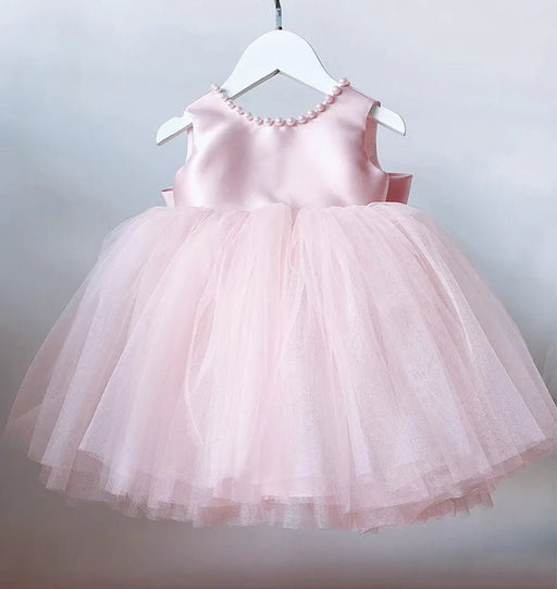 Vestido de baile de cumpleaños para niña pequeña con lazo - Quierox - Tienda Online