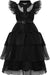 Vestido de disfraz de tul gótico de princesa negra esponjosa tutú para niñas - Quierox - Tienda Online