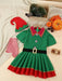 VESTIDO DE ELFO DISFRAZ DE ELFO VESTIDO DE ELFO NAVIDEÑO AYUDANTE DE SANTA - Quierox - Tienda Online