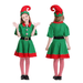VESTIDO DE ELFO DISFRAZ DE ELFO VESTIDO DE ELFO NAVIDEÑO AYUDANTE DE SANTA - Quierox - Tienda Online