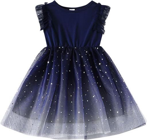 Vestido de malla para niñas, vestido de lentejuelas para niñas - Quierox - Tienda Online