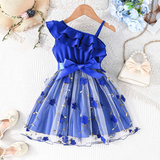 Vestido de niña para bebé, formal, de un solo hombro - Quierox - Tienda Online
