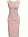 Vestido Lápiz Elegante de Coctel sin Mangas - Quierox - Tienda Online