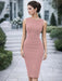Vestido Lápiz Elegante de Coctel sin Mangas - Quierox - Tienda Online