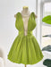 Vestido Sweetra de mujer, con tirantes en la espalda y botón metálico en forma de estrella - Quierox - Tienda Online