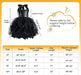 Vestido tutú con lentejuelas para niñas con capas de organza y sauces - Quierox - Tienda Online