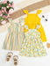 Vestidos casual para niñas pequeñas de fiesta con estampado, pack de 3 - Quierox - Tienda Online