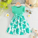 Vestidos para niñas,verano niñas pequeñas volantes sin mangas - Quierox - Tienda Online