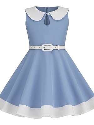 Vestidos vintage para niñas, vestido retro de los años 50 - Quierox - Tienda Online