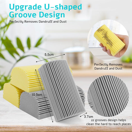 Vicloon 4 esponjas limpiadoras, para polvo, reutilizable - Quierox - Tienda Online