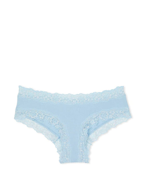 VICTORIA SECRET Panti cheeky de algodón con cintura de encaje y brillo - Quierox - Tienda Online