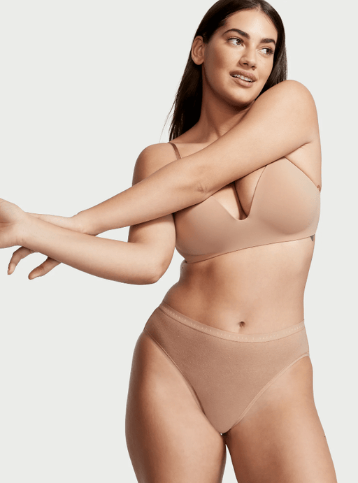 VICTORIAS SECRET Braguita de algodón elástico de pierna alta - Quierox - Tienda Online