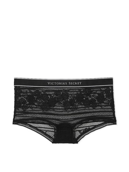 VICTORIA'S SECRET Braguita tipo bóxer con encaje y logo - Quierox - Tienda Online