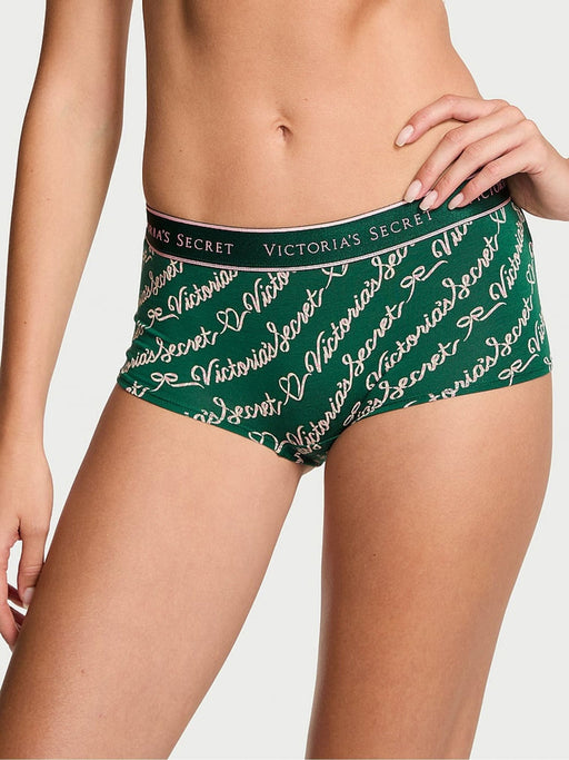 Victoria's Secret Braguitas tipo bóxer con logo de trébol verde - Quierox - Tienda Online