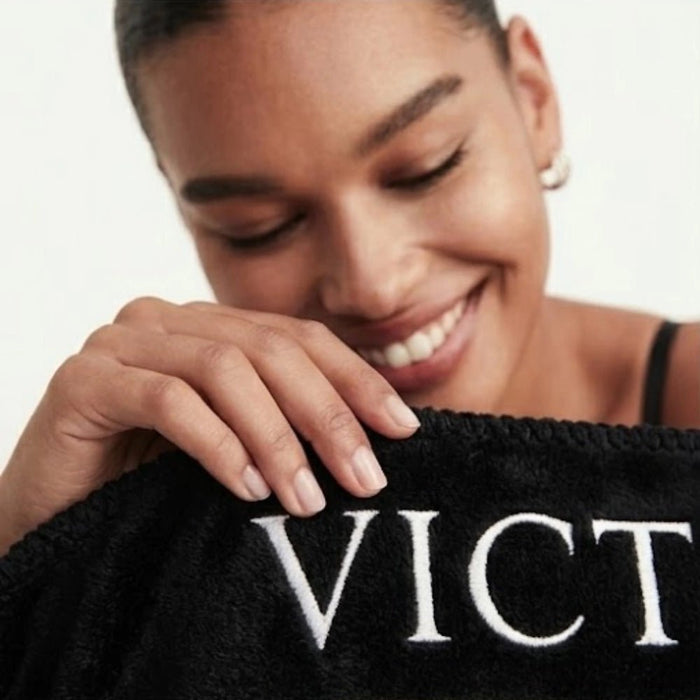 Victoria's Secret Manta de cuadros Sherpa : suave y acogedora. - Quierox - Tienda Online