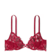 Victoria's Secret Sujetador de media rosa sin forro con bordado de laca roja - Quierox - Tienda Online