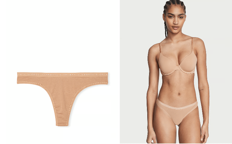 Victorias Secret Tanga de algodón elástico - Quierox - Tienda Online