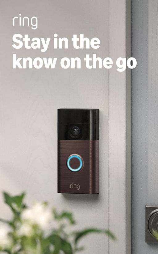 Videotimbre inalámbrico Ring: seguridad para tu casa alertas y detección de movimiento - Quierox - Tienda Online