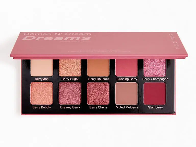 VIOLET VOSS Paleta de sombras de ojos Berries N' Cream Dreams - Quierox - Tienda Online