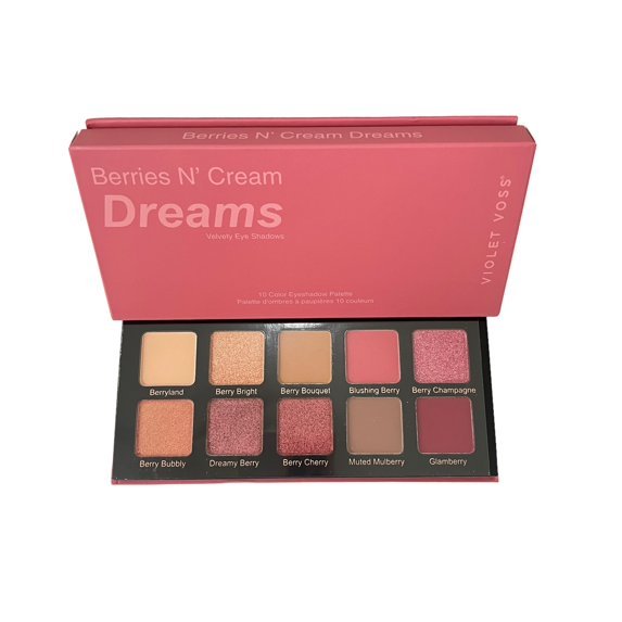 VIOLET VOSS Paleta de sombras de ojos Berries N' Cream Dreams - Quierox - Tienda Online