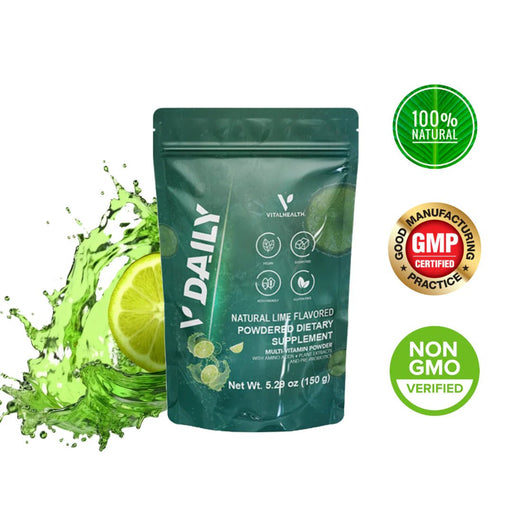 VitalHealth V Multivitamínico Diario de Limón Vital Health - Quierox - Tienda Online