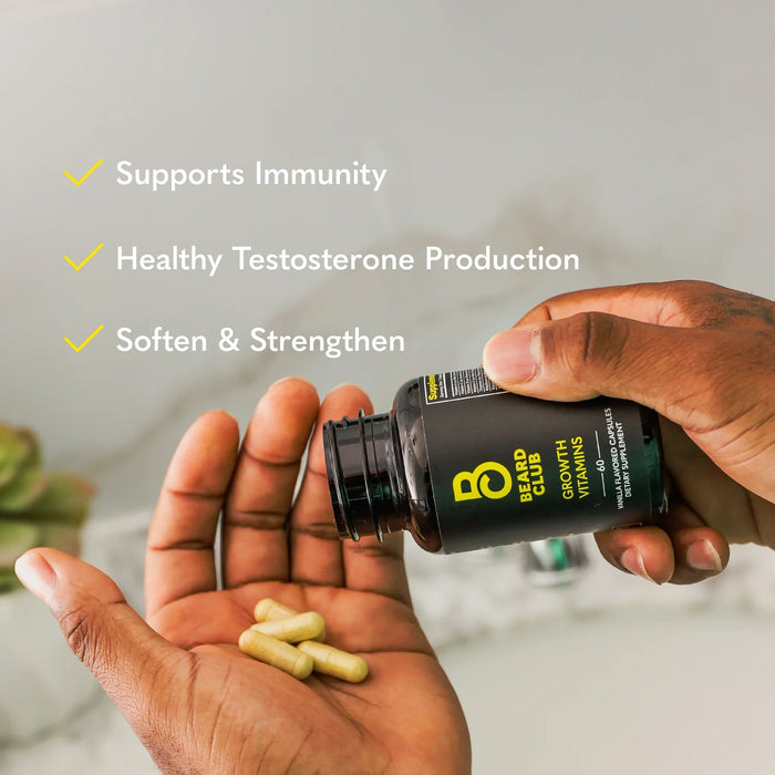 Vitaminas para el crecimiento de la barba - Quierox - Tienda Online