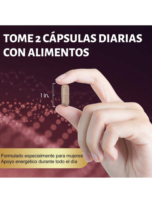 Vitaminas y Minerales, Suplemento para Mujer con Musgo Marino - Quierox - Tienda Online