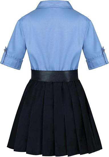 Viyorshop - Disfraz de policía para niñas, para fiestas de Halloween - Quierox - Tienda Online