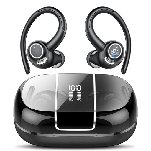 VKROBAG Auriculares inalámbricos Bluetooth 5.3 para deportes, 48 horas de reproducción - Quierox - Tienda Online