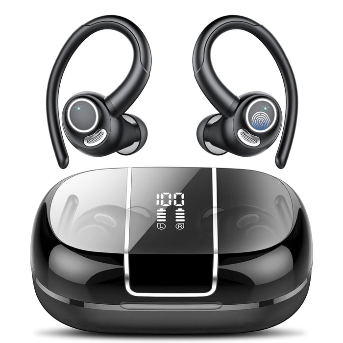 VKROBAG Auriculares inalámbricos Bluetooth 5.3 para deportes, 48 horas de reproducción - Quierox - Tienda Online