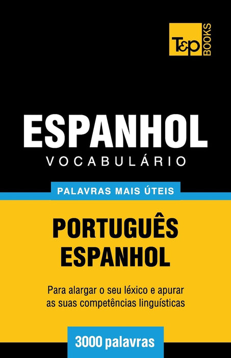 Vocabulario portugués - español: 3000 palabras útiles (Edición portuguesa) - Quierox - Tienda Online