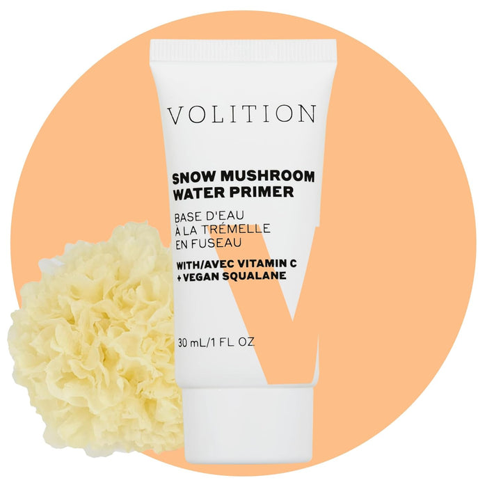 Volition Beauty Snow - Imprimación de agua de hongos con vitamina C + escualano vegano, 30ml - Quierox - Tienda Online