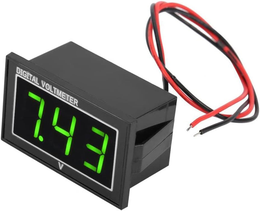 Voltímetro Digital impermeable para coche, barco y motocicleta, pantalla LED - Quierox - Tienda Online
