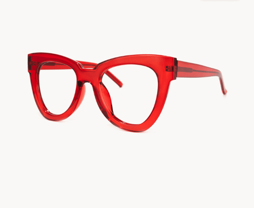 VOOGLAM Gafas graduadas Butterfly Bold Red - Quierox - Tienda Online