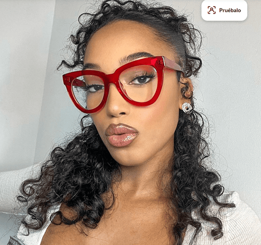 VOOGLAM Gafas graduadas Butterfly Bold Red - Quierox - Tienda Online